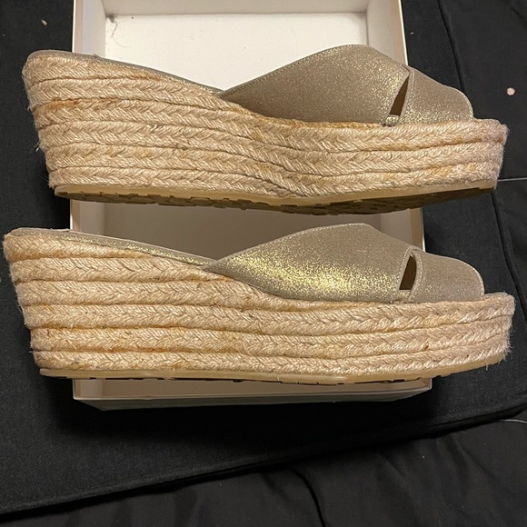 Jimmy Choo gold espadrilles - Picture 5 of 7